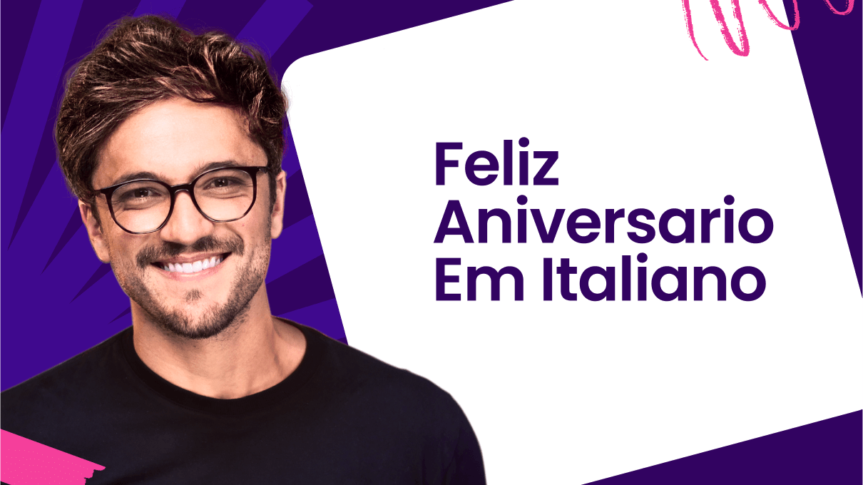 feliz aniversario em italiano